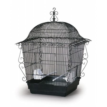 Prevue Pet Products Prevue Pet Products 220BLK Jumbo Scrollwork Cage - Black 220BLK